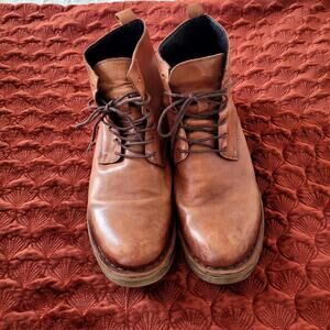 Testosterone Leather Boots Sz 12